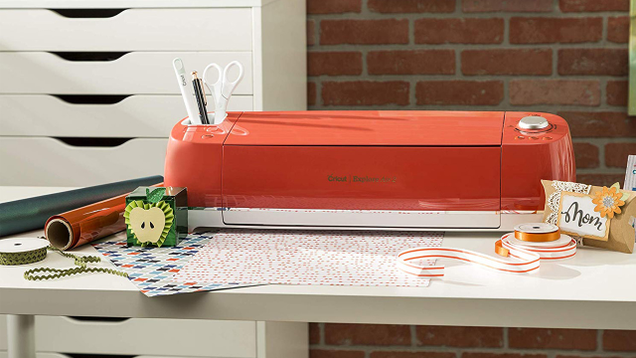 Cricut Explore Air 2 Mint Bundle with Vinyl Sampler and Basic Tool Set | $230 | AmazonCricut Explore Air 2 (Mint, Persimmon, and Cherry Blossom) | $211 | Amazon